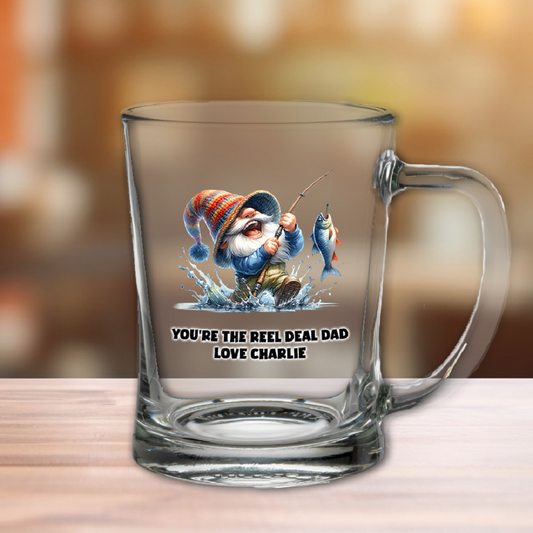 Personalised Gonk Gnome Fishing Tankard