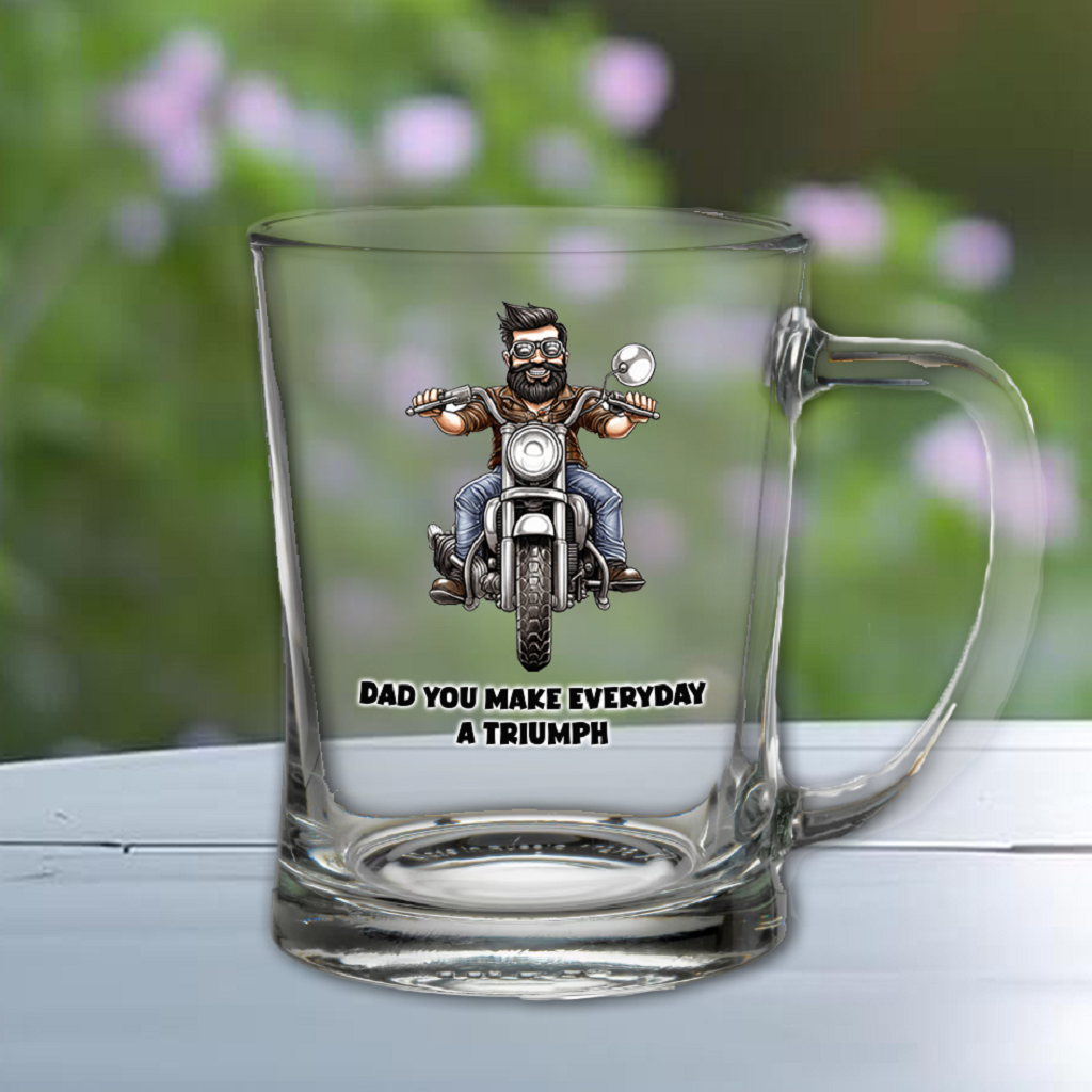 Personalised Motorbike Tankard Gift