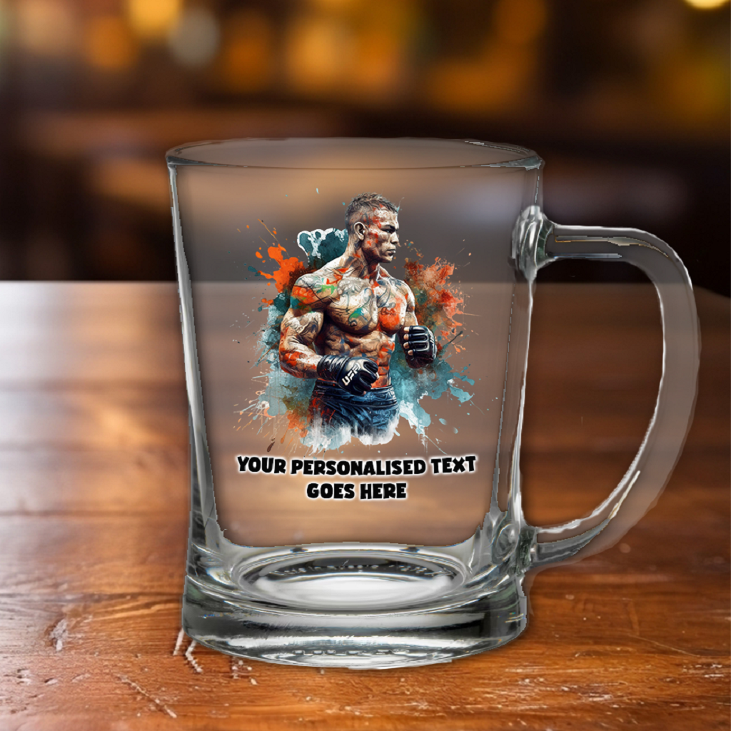 Personalised MMA Martial Arts Tankard Gift B