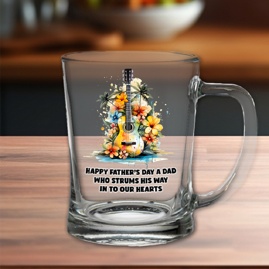 Personalised Acoustic Guitar Tankard Gift