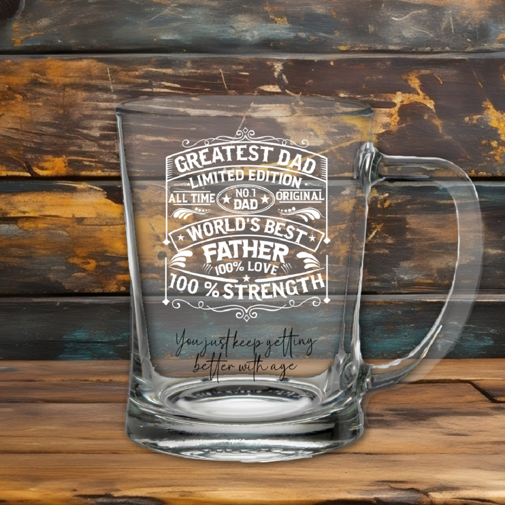 Personalised Dad Limited Edition Tankard Gift