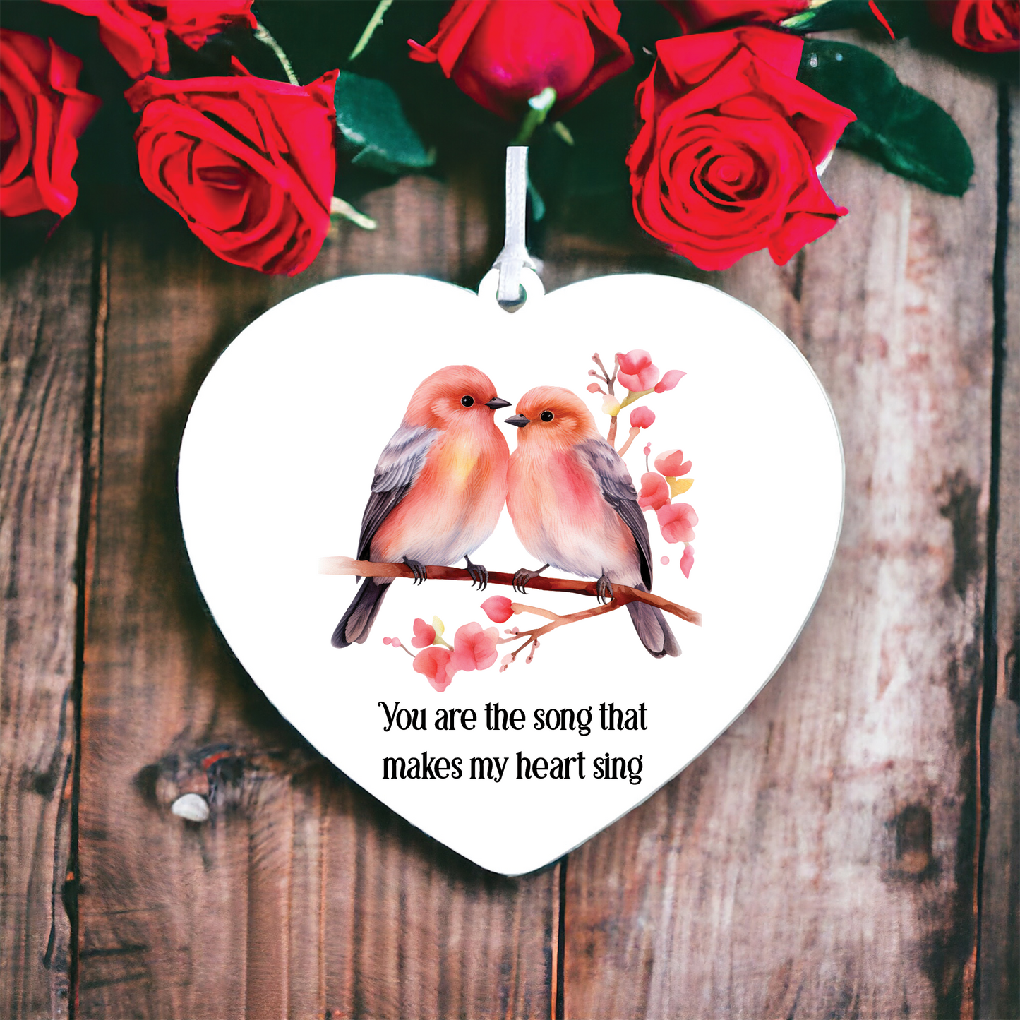 Personalised Love Bird Valentine's Couple Gift