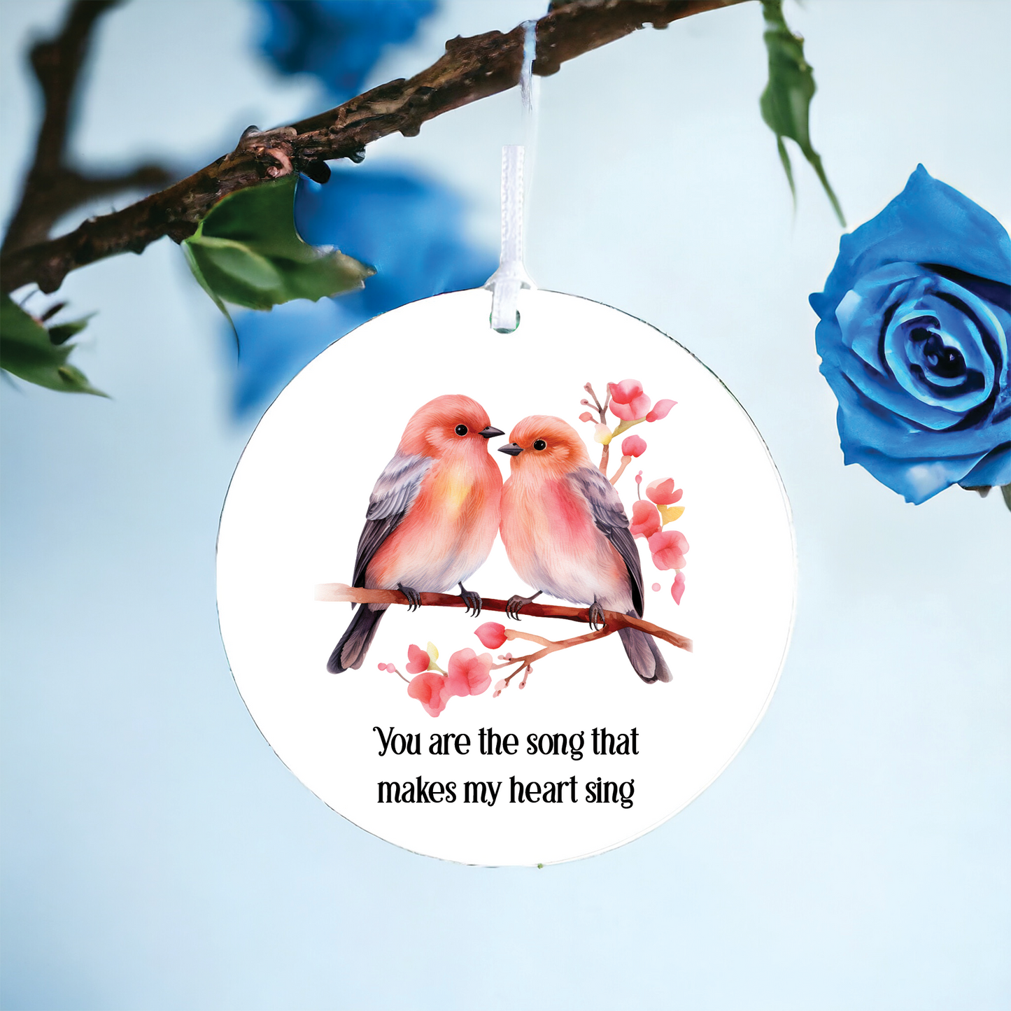 Personalised Love Bird Valentine's Couple Gift