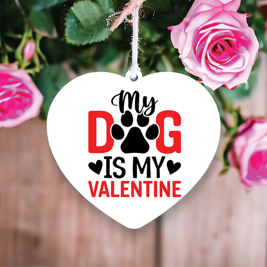 Valentine's Day Dog Hanging Gift