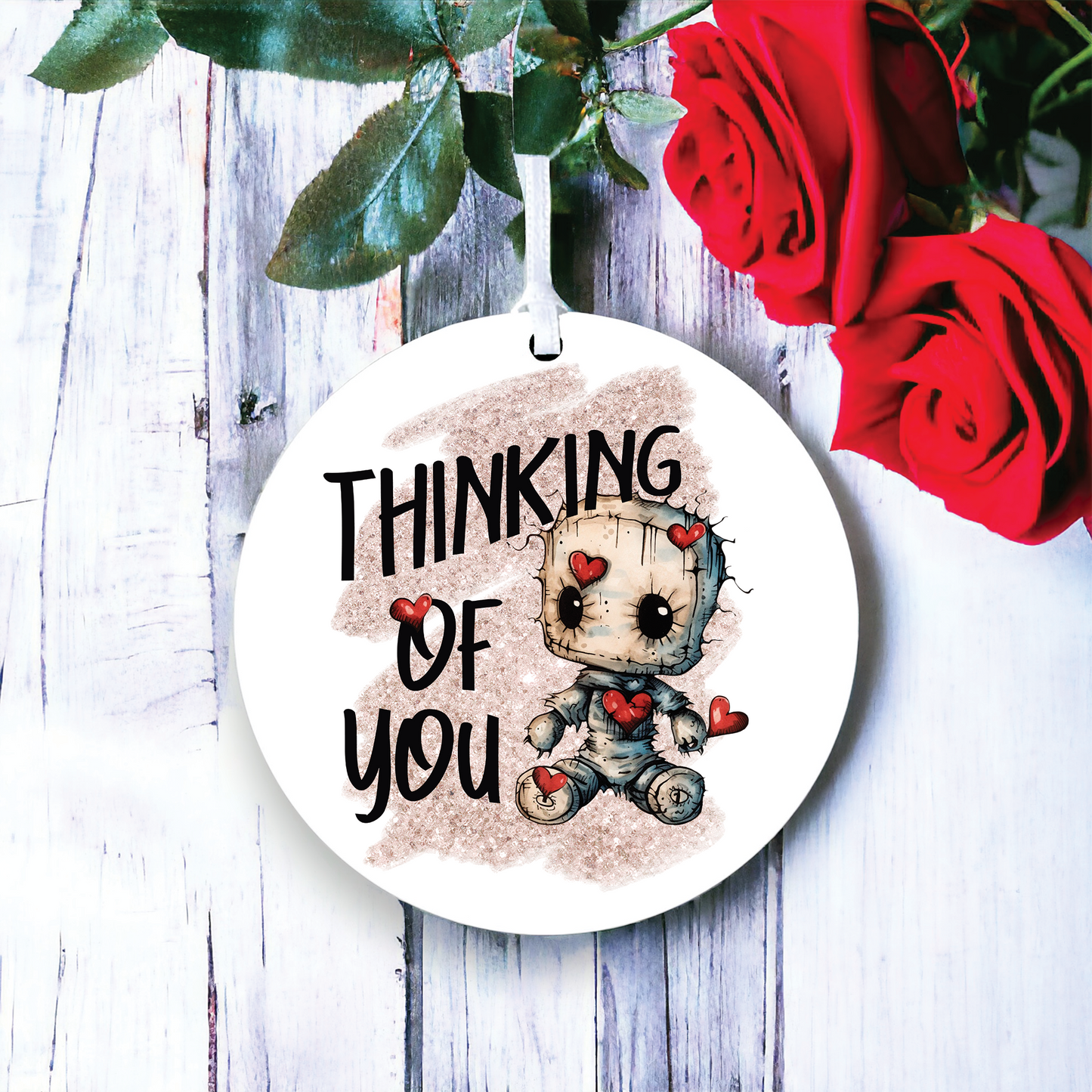 Anti Love Voodoo Doll - Thinking of You Hanging Decoration