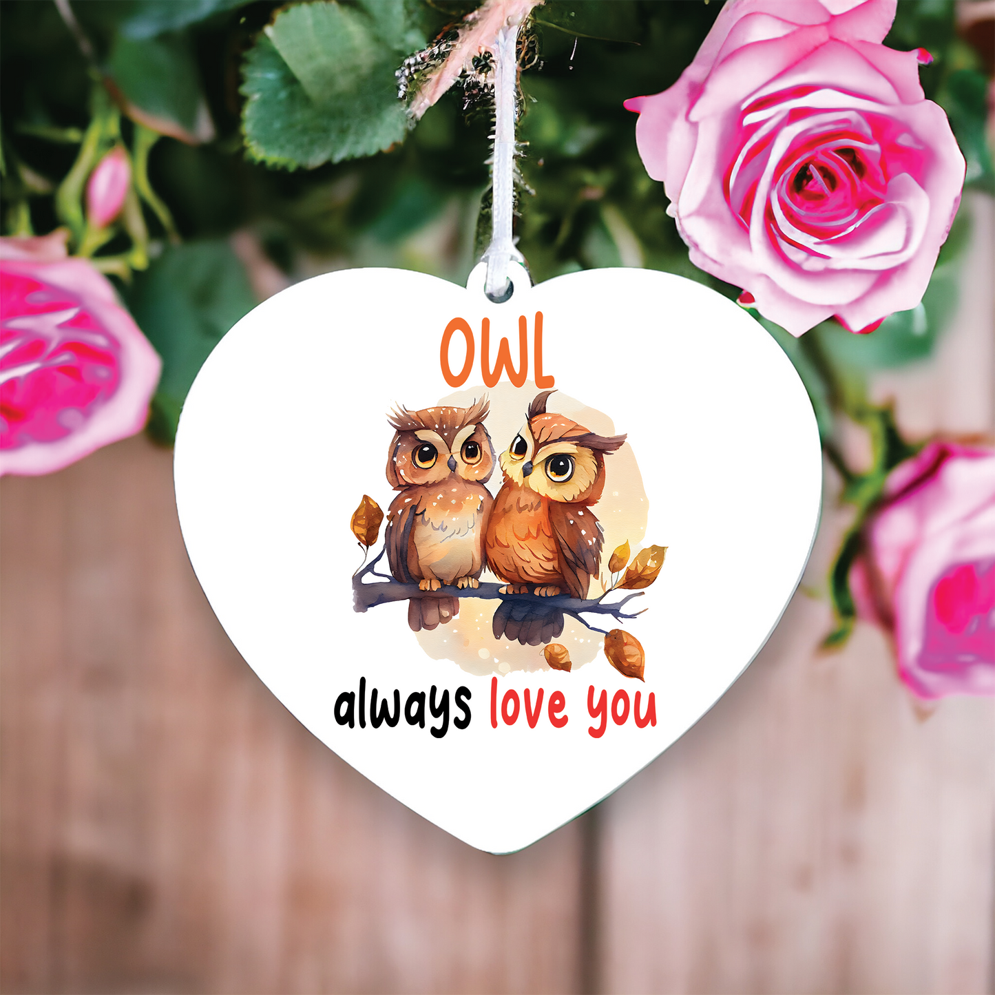 Funny Valentine's Day Owl Pun Decoration