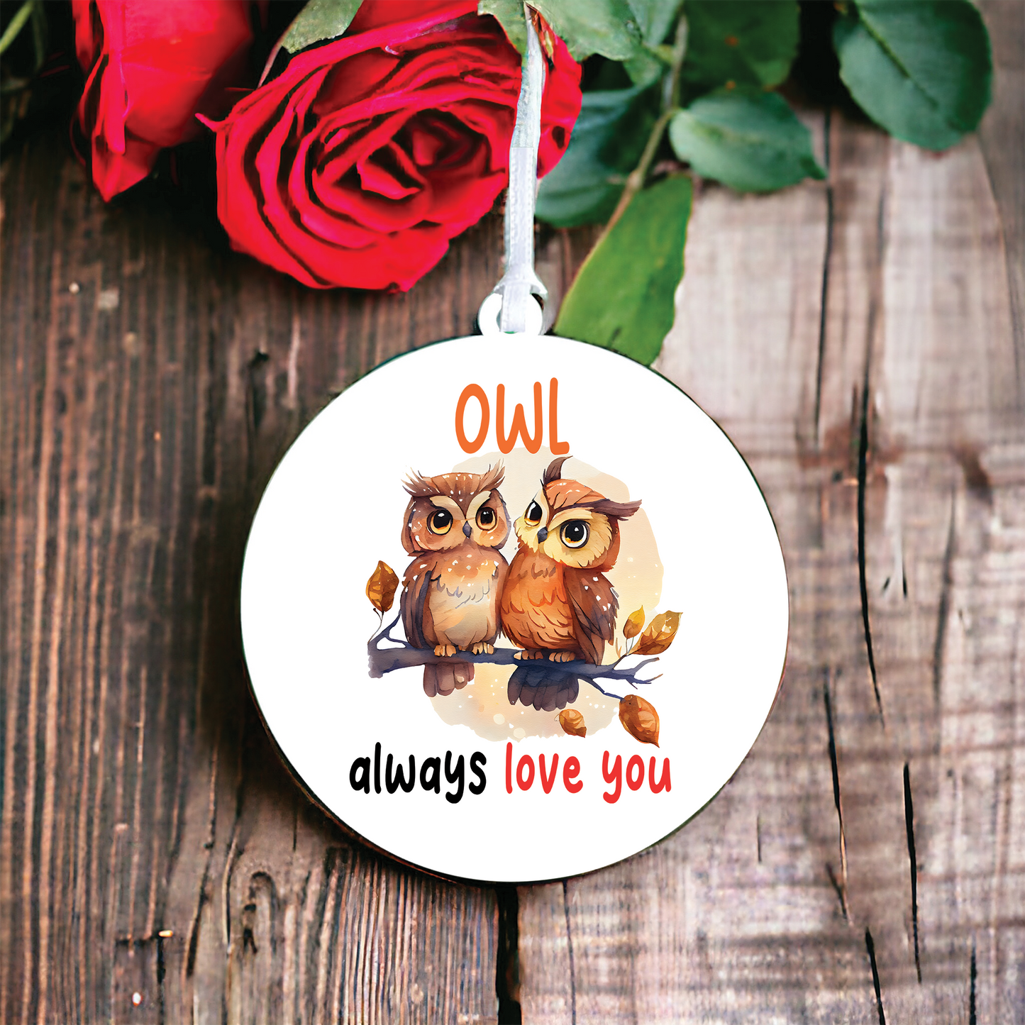 Funny Valentine's Day Owl Pun Decoration