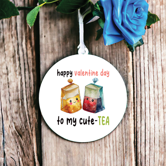 Funny Valentine's Day Tea Pun Decoration