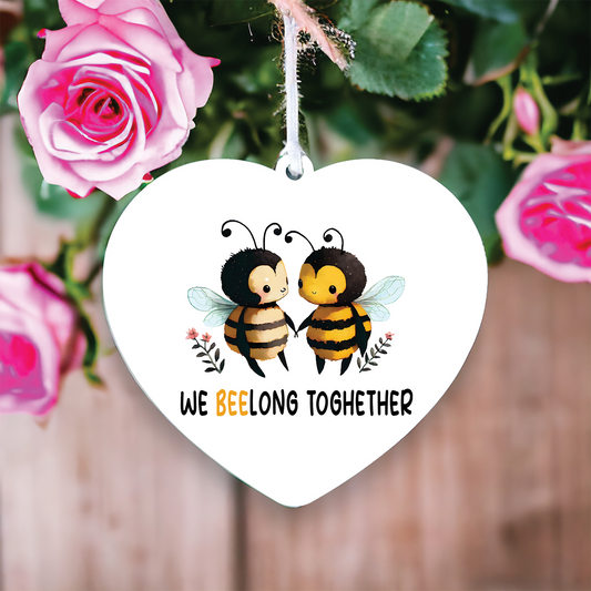 Funny Valentine's Day Bee Pun Decoration