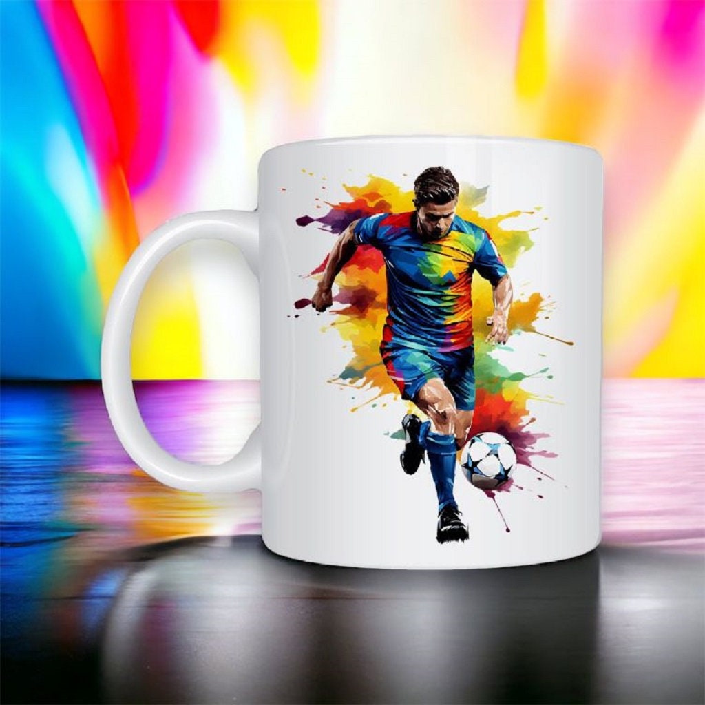 Personalised Football Male Mug